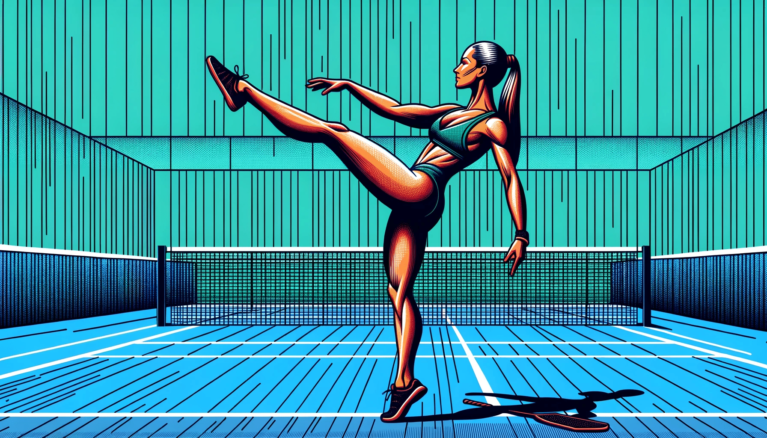 single leg pickleball exercises