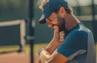 man with wrist sprain from pickleball