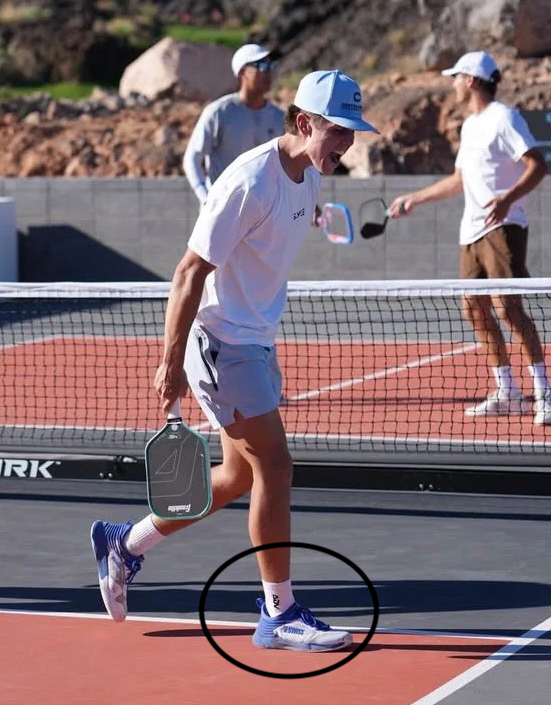 What K-Swiss Shoes Do Pro Pickleball Players Wear? 6 jacemorriskwissshoes 2