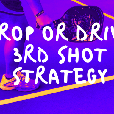 To Drive or Drop: That is the Question [3rd shot strategy for beginners]
