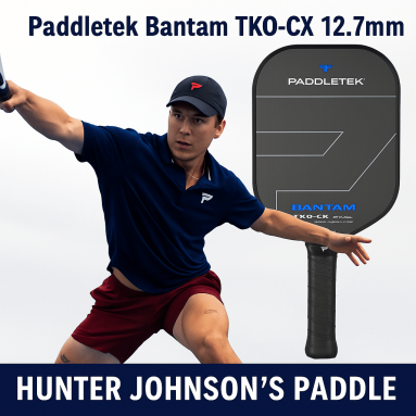 🏓 Paddletek Bantam TKO-CX 12.7 mm — Review (Hunter Johnson’s Pick)
