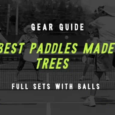 Best Wooden (aka cheap and vintage) Pickleball Sets